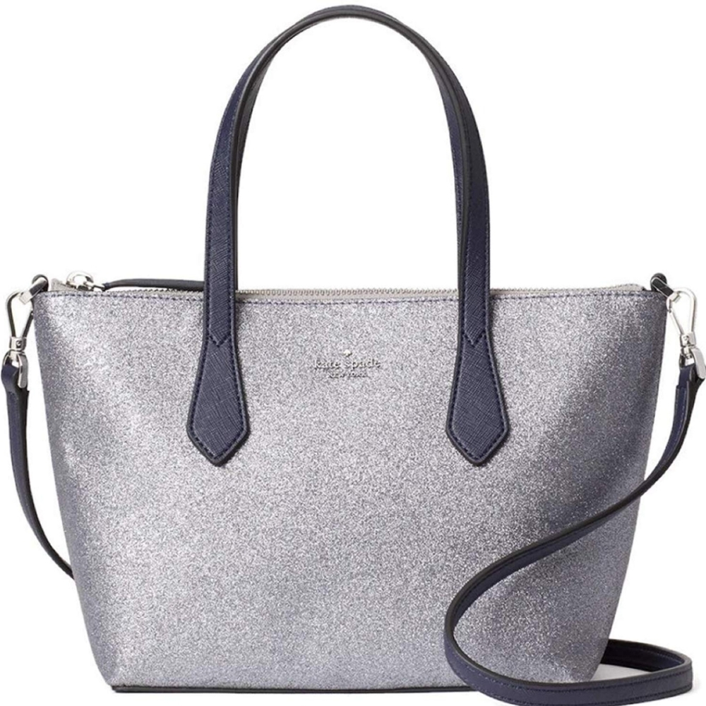 Kate Spade Joeley Glitter Dust Navy Crossbody Ina